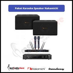 Paket Karaoke Speaker Nakamichi AV200 | Murah